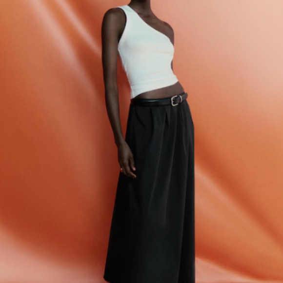 Mango Flared Skirt, Black, XS - Picture 6 of 7